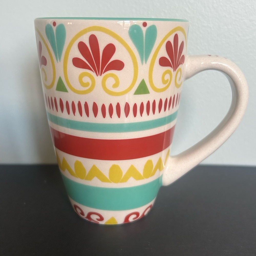 Euro Colorful Ceramic Coffee Mug